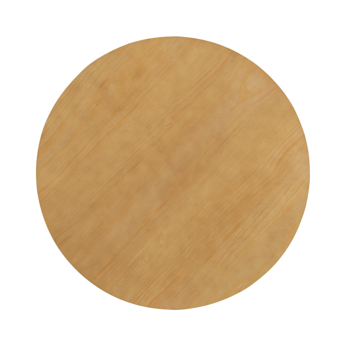 5-Piece Modern Round Dining Set with Upholstered Chairs