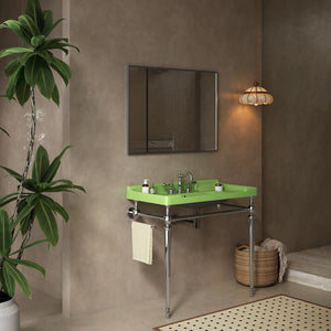 VICI 36" Bathroom Console Sink, Wall-Mounted