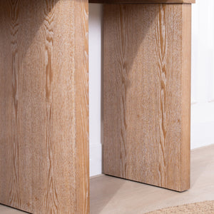 Rustic Archway Console Table – 60" Long Entryway Table with Decorative Arched Legs