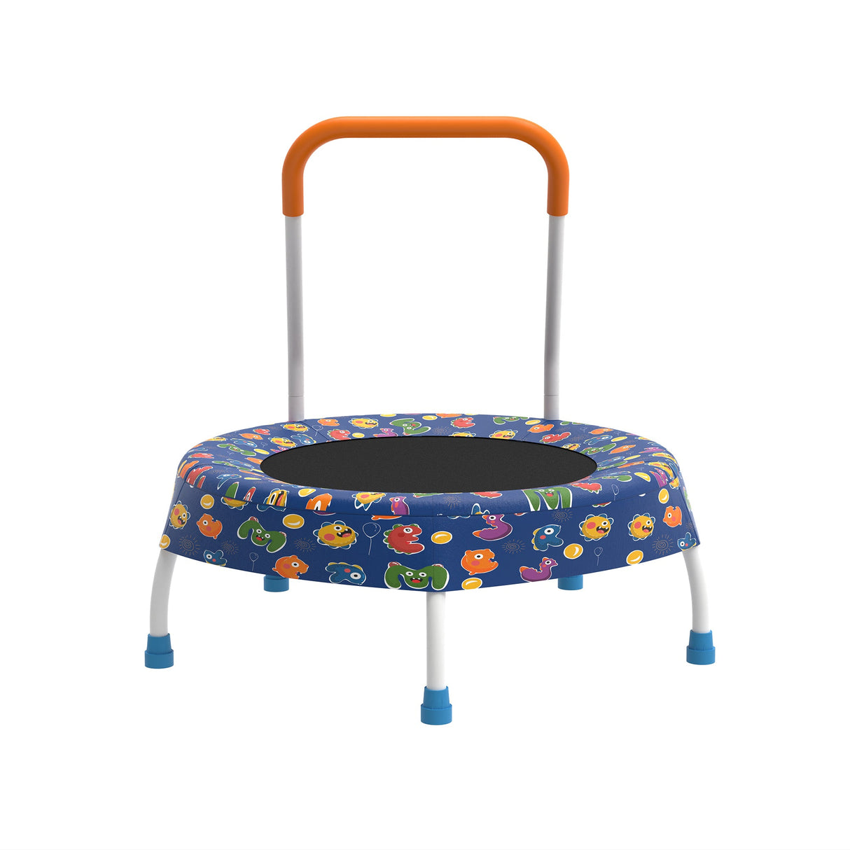 28-Inch Toddler Trampoline for Kids with Handle