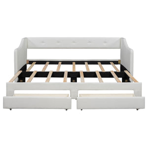 Upholstered Daybed With 2 Drawers