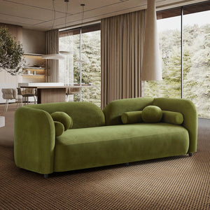 Donna Japandi Style Olive Sofa