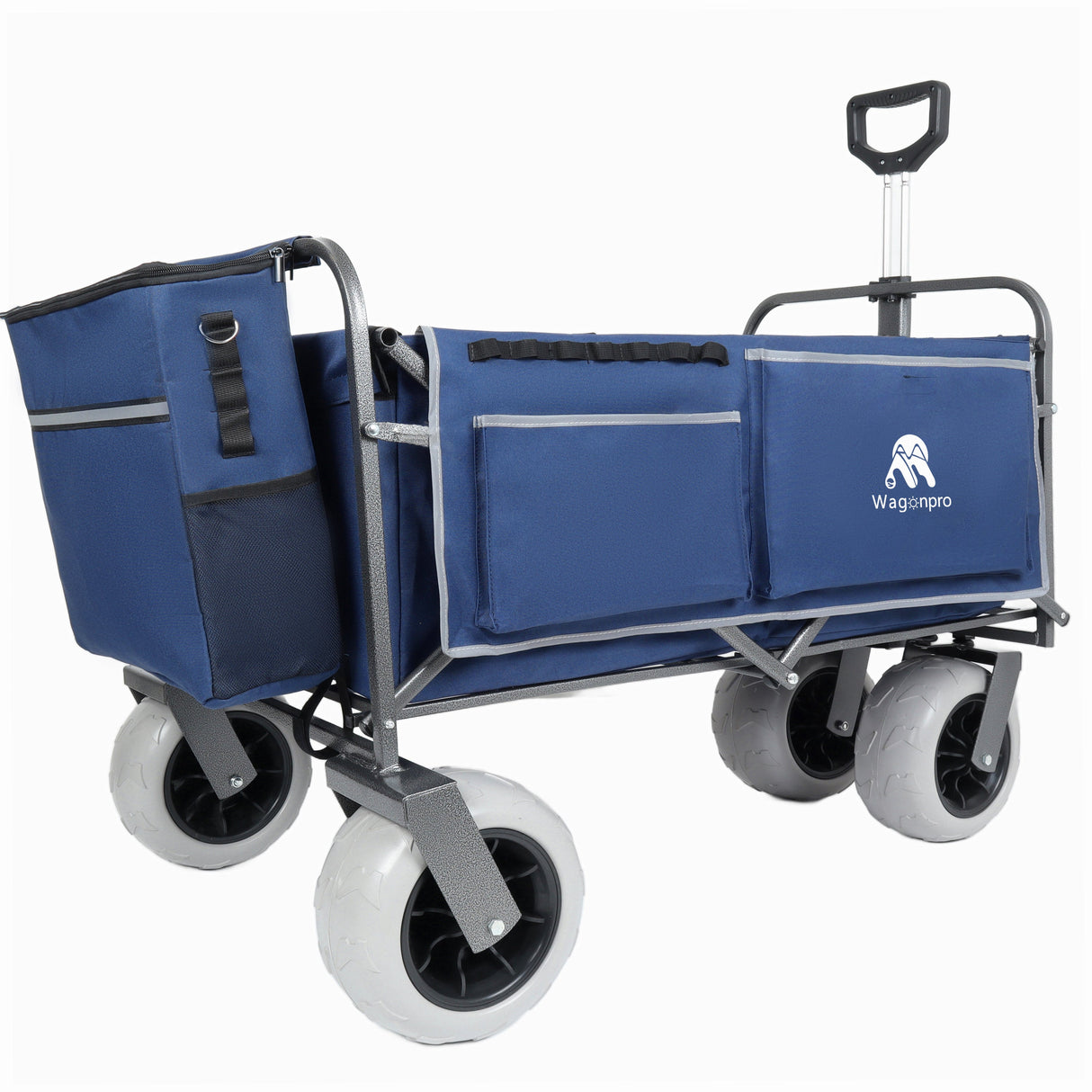 Beach Wagon with Big Wheels for Sand 500lbs Capacity - Patented Design