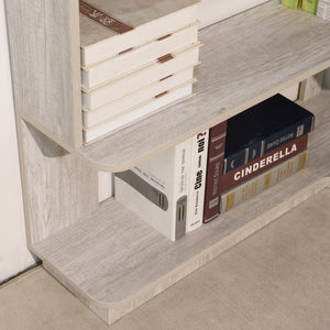 L-Shaped Corner Bookshelf