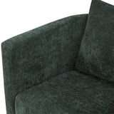 Sutton Light Grey Performance Fabric Swivel Barrel Chair