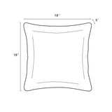 2 Pack Outdoor Throw Pillows, Waterproof & Fade-Resistant