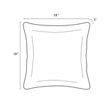 2 Pack Outdoor Throw Pillows, Waterproof & Fade-Resistant