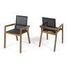 Belfast - Dining Chair With Acacia Wood Frame And Seating (Set of 2)