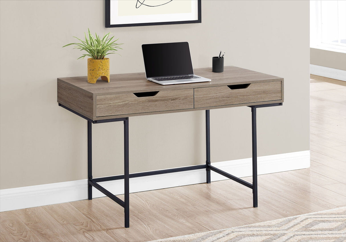 Computer Desk for Home Office with Storage Drawers, Contemporary & Modern