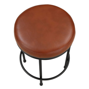 Michael - Backless Counter Height Stool - Caramel