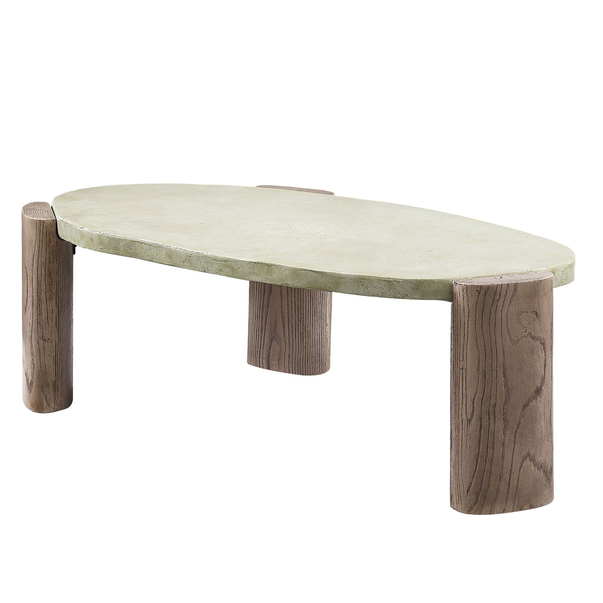 Dayana Coffee Table - Oak / Off White