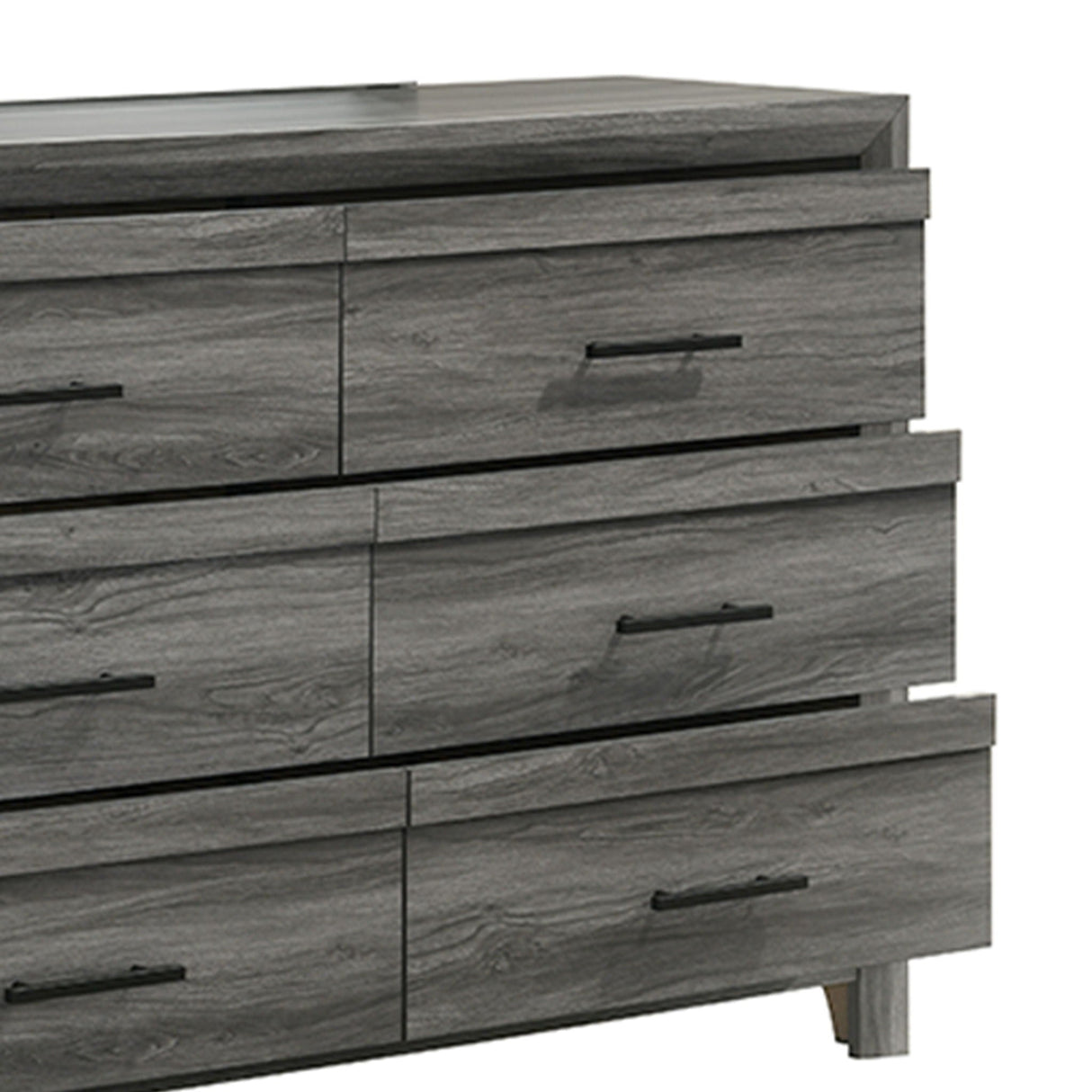 Denver - 6 Drawer Dresser - Gray