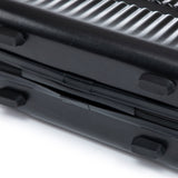 14'/20' 2-Piece ABS Spinner Wheel Luggage Set with Combination Lock and Cosmetic Case