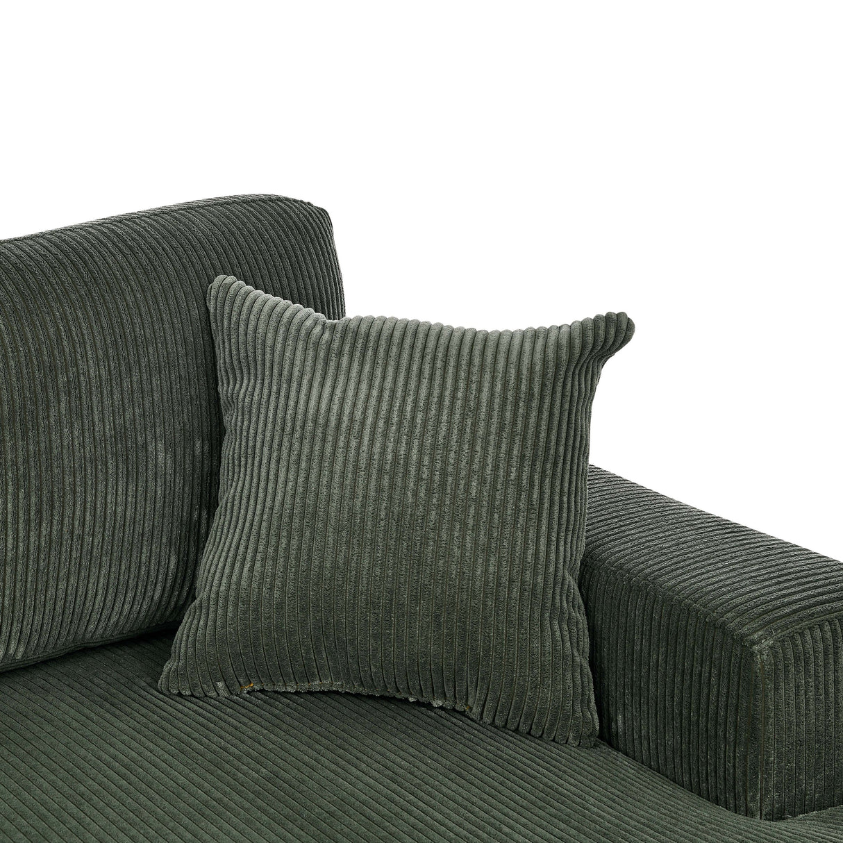 The Sara Modular Corduroy U-Shaped Sectional Sofa