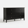 Modern 6 Drawer Fluted Dresser