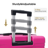 Hardshell Luggage Sets 3 Pcs Spinner Suitcase with TSA Lock