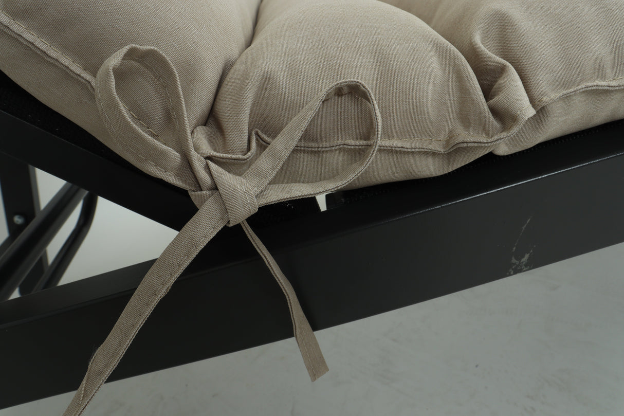 Outdoor Lounge Chair Cushion Replacement Set - 2PCS - Khaki