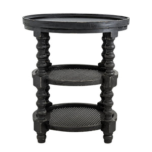 Round 3 Tiered Side Tabel, End Tabel For Lving Room Bedroom Entryway