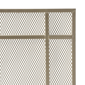 Elegant Iron Fire Screen For Fireplace Protection