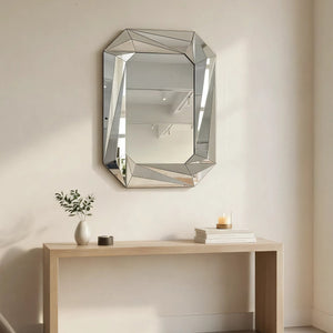 Diamond Shaped Large Wall Mirror