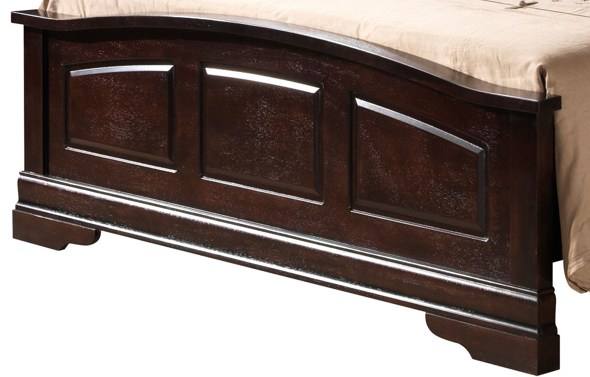 Panel Sleigh Bed Elegantly Crafted