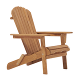 Outdoor Wooden Folding Adirondack Chair Set of 2