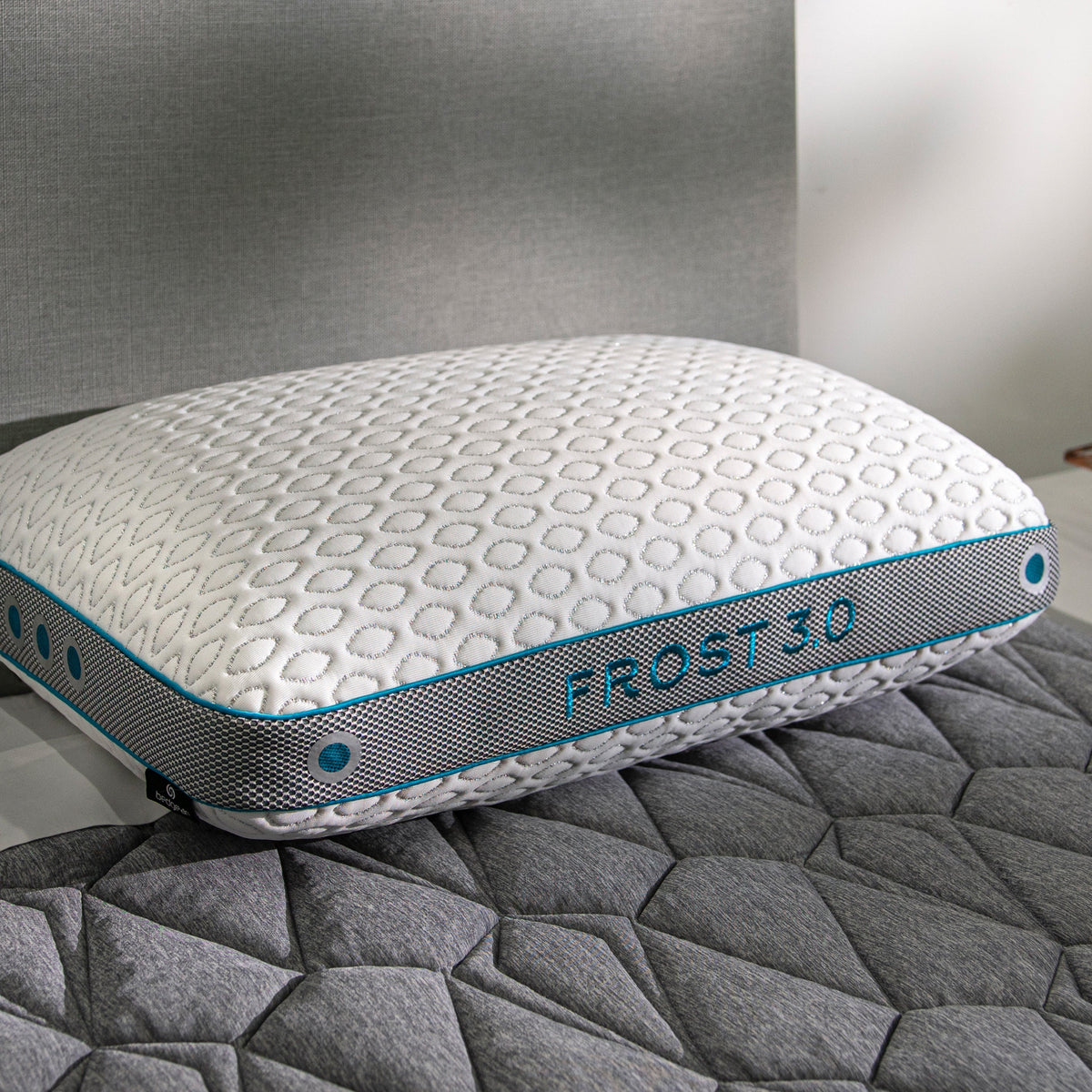 BedGear Frost Pillow 3.0 Cooling King Pillow with Dual-Sided Support - White