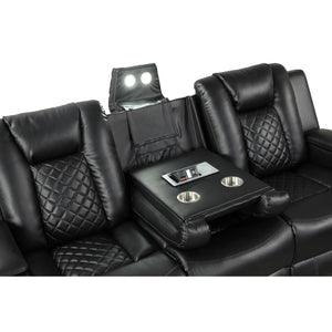 Benz - Power Reclining Sofa With LED Lighting