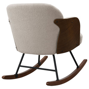 Valera - Upholstered Mid Back Rocking Chair
