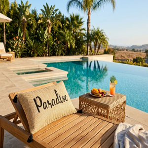 Paradise Outdoor Lumbar Pillow - Multi