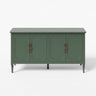 Vintage Buffet Cabinet With Adjustable Shelves