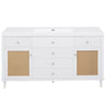 Modern Bathroom Vanity With Sink, Soft Close Drawers