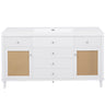 Modern Bathroom Vanity With Sink, Soft Close Drawers