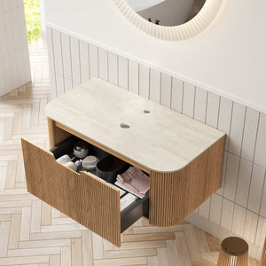 DINA 36" Wall Mounted Plywood Cabinet