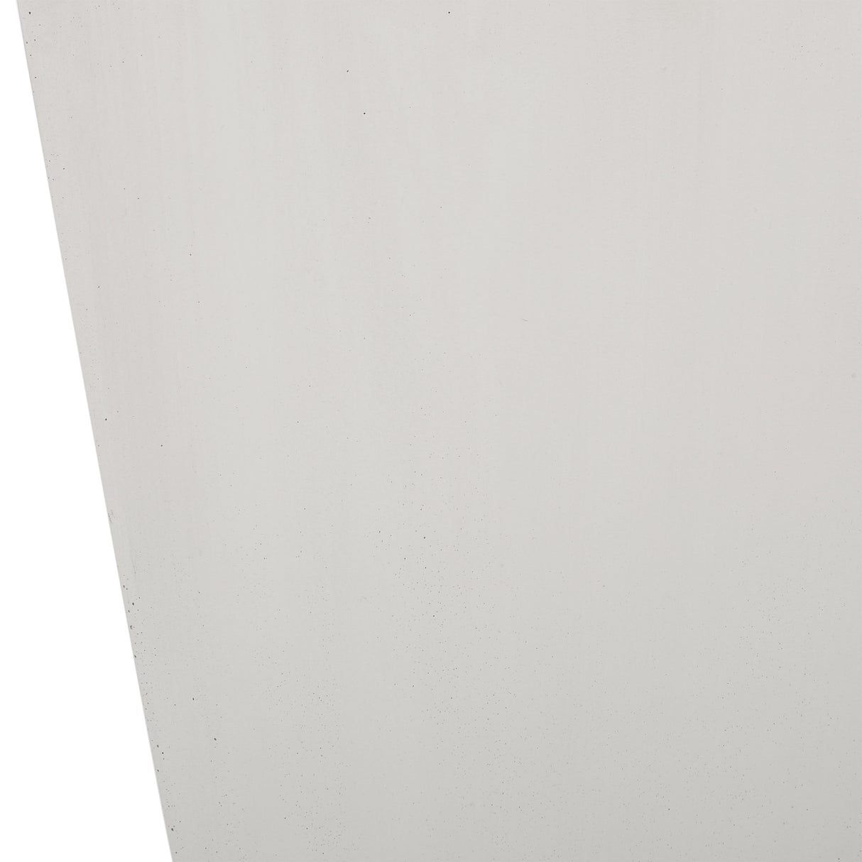 13" Outdoor Modern MGO Small Cast Stone Planter Matte White