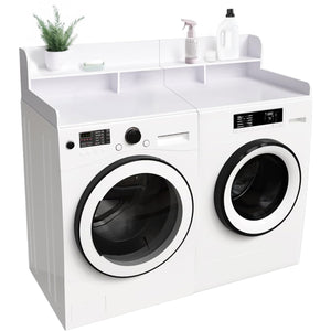 Washer Dryer Countertop with Non-Slip Pads - White