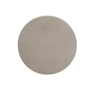 Outdoor Round With U Shape Side Table - Light Gray