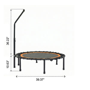 Xtp006 - Sports Trampoline Indoor / Outdoor Fitness Equipment - Black
