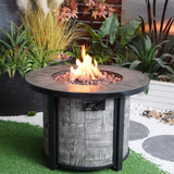 The Artisan Concrete Fire Pit Table – A 50,000 BTU Propane Hearth