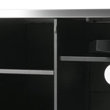 K&K 55.5' Outdoor Kitchen Island with 304 Stainless Steel Sink