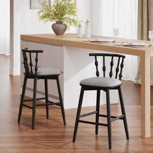 Doria Indoor Wooden Barstool