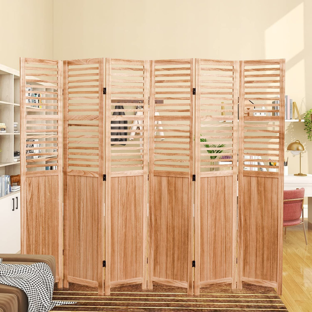 Expertly Designed Panel Folding Room Divider