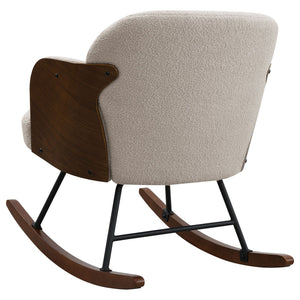 Valera - Upholstered Mid Back Rocking Chair