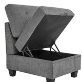 Caroline U Shaped Modular Sectional Sofa