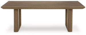 Serene Bay - Rectangular Cocktail Table - Dark Brown