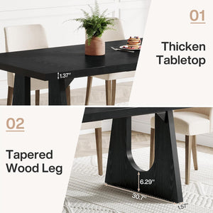 Dining Large Rectangular Kitchen & Dinner Table