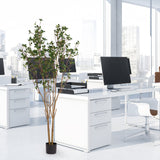 5.2FT Artificial Tree Graceful Evergreen Faux Plant