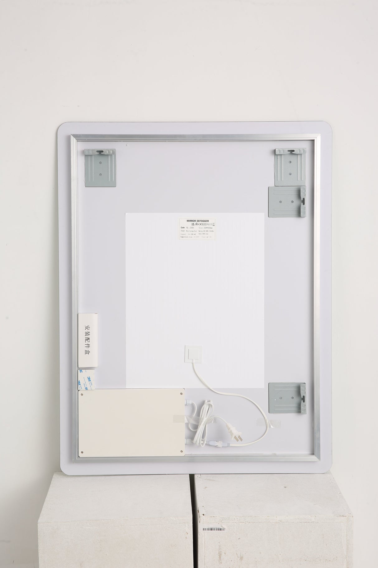 LED Backlit Bathroom Mirror with Anti-Fog Functionality