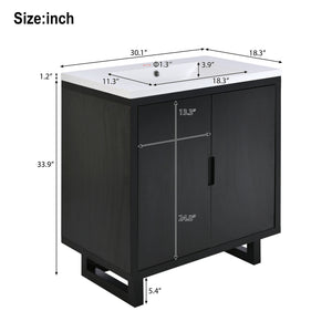 30" Bathroom Vanity Set with Sink