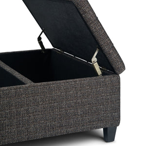 Harrison - Upholstered Coffee Table Storage Ottoman